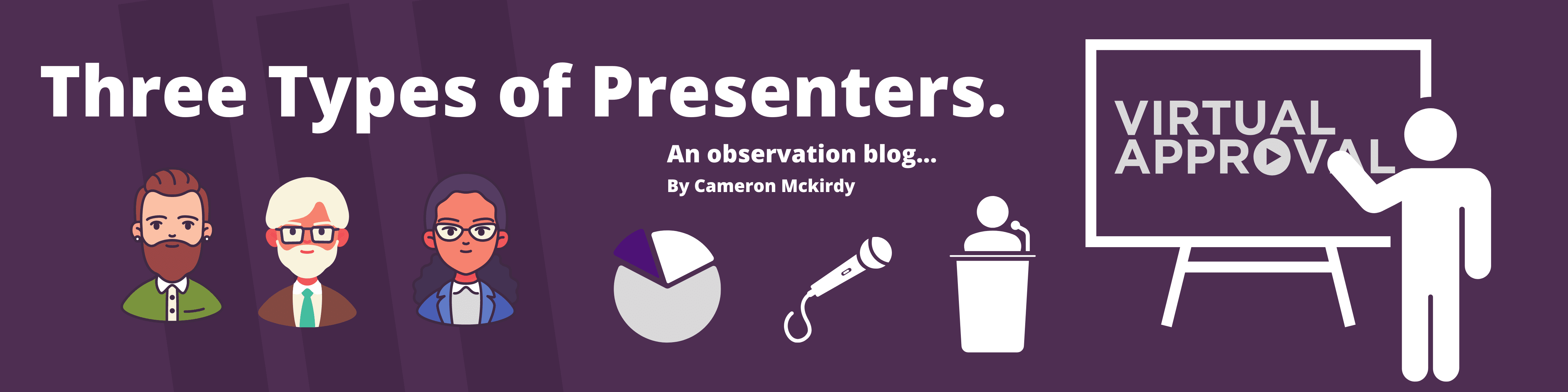 Three types of presenters - title image